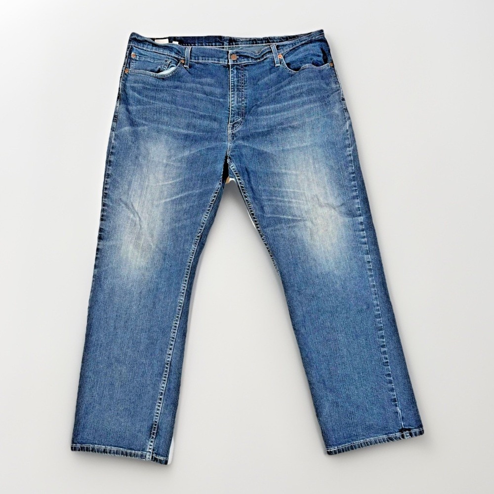 Levi's 559 Relaxed Straight Jeans Mens 42x30 Blue Medium Wash Denim